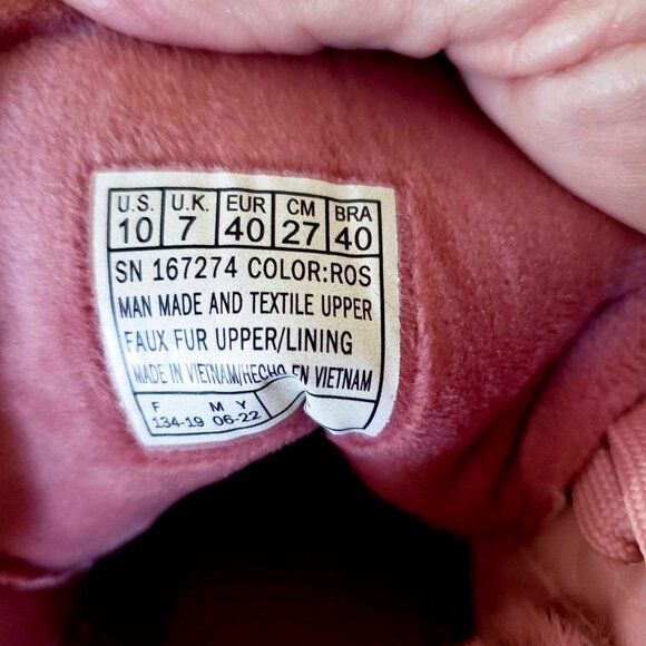 Pink Skechers Uno Rugged Sports Shoe 167274ROS SIZE 10 NEW - Picture 7 of 7